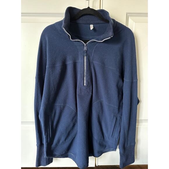Free People Movement Mountain Dreamin' Half-Zip Pullover Size: Medium - Picture 2 of 6